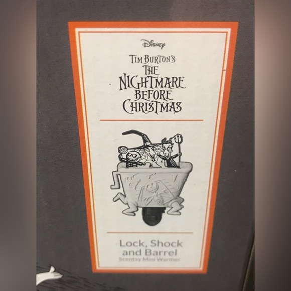 Scentsy Mini Warmer Triplets Lock, Shock & Barrel Before Christmas & Wax Me… - Picture 3 of 3